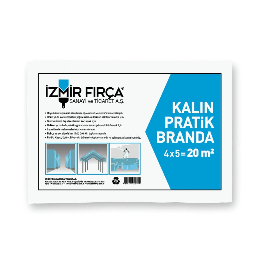 Kalın Pratik Branda 20 M2 Poşetli