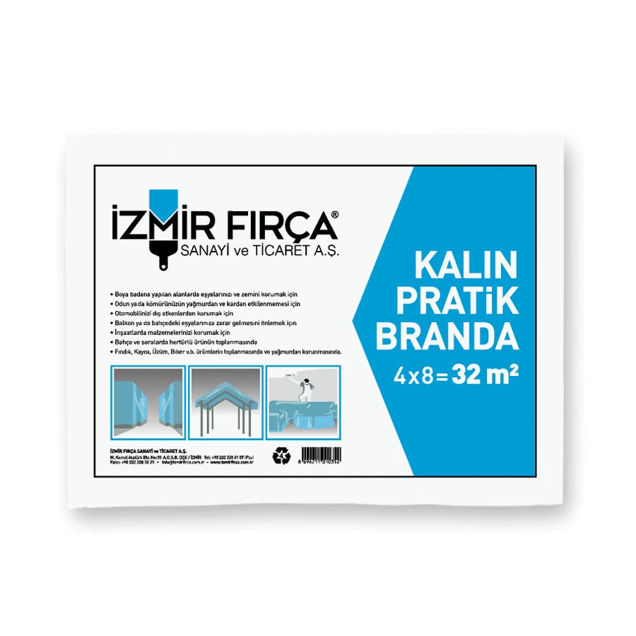 Kalın Pratik Branda 32 M2 Poşetli