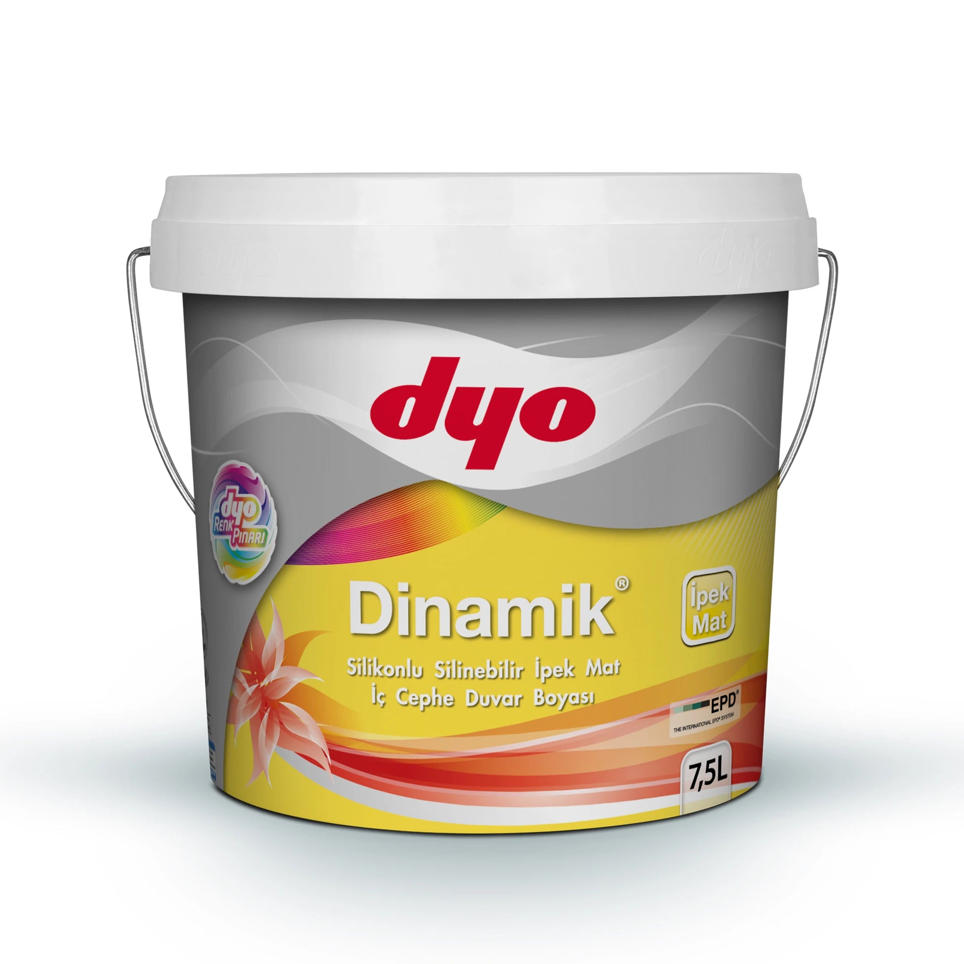 Dinamik İpek Mat Baz Rp1 Onluk (7,5 lt)
