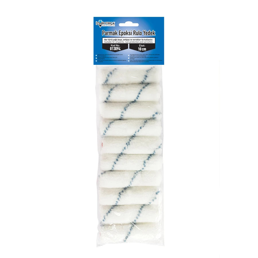 Parmak Epoksi Rulo 10 cm Yedek (10'lu)
