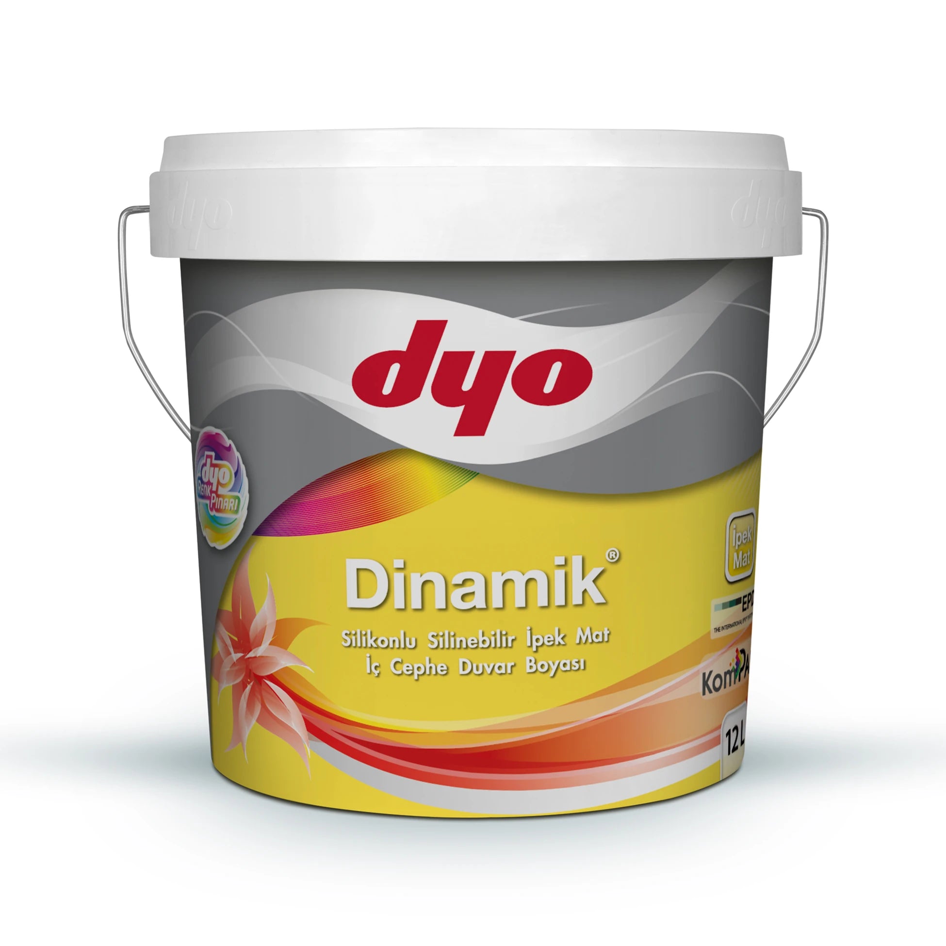 Dinamik İpek Mat Baz Rp4 Bidon (12 lt)