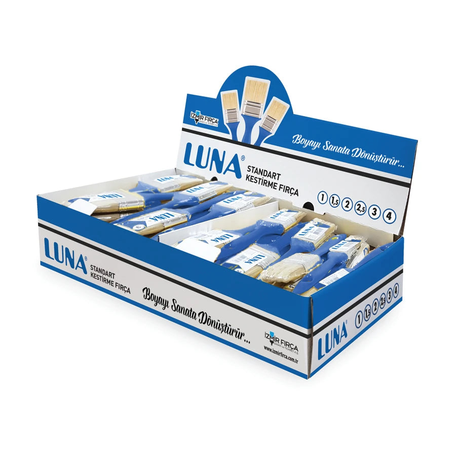 Luna Standart Kestirme Fırça Tam Seri Set 72'li