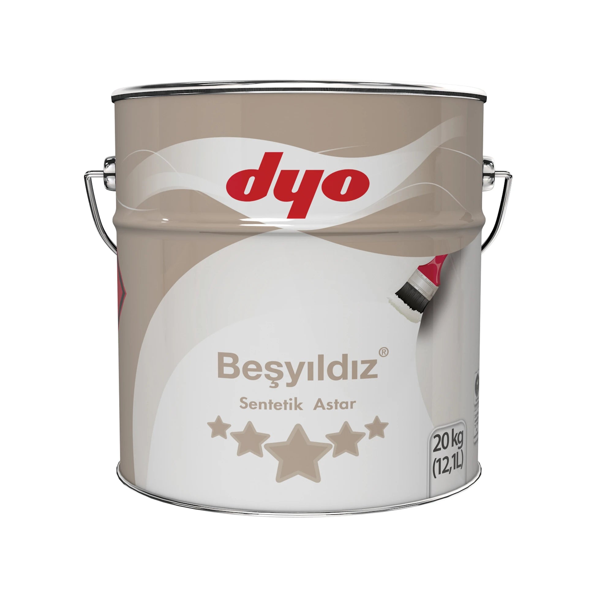 Beşyıldız Sentetik Astar Bidon (20 kg)