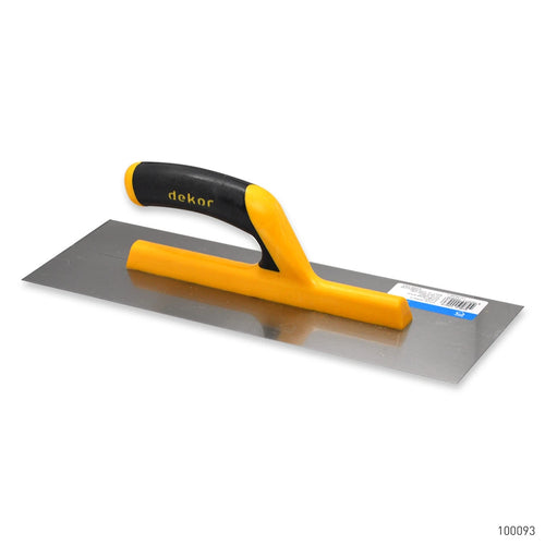 Alçı Malası Açık Plastik Saplı Yay Çeliği 35 cm