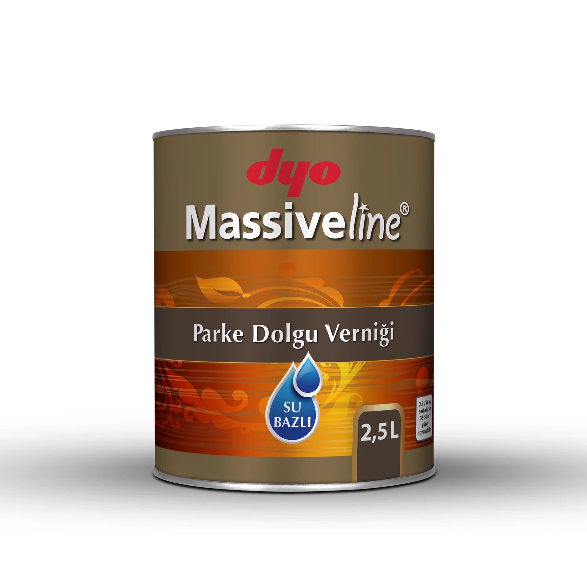 Massiveline Su Bazlı Parke Dolgu Verniği Galon (2,5 lt)
