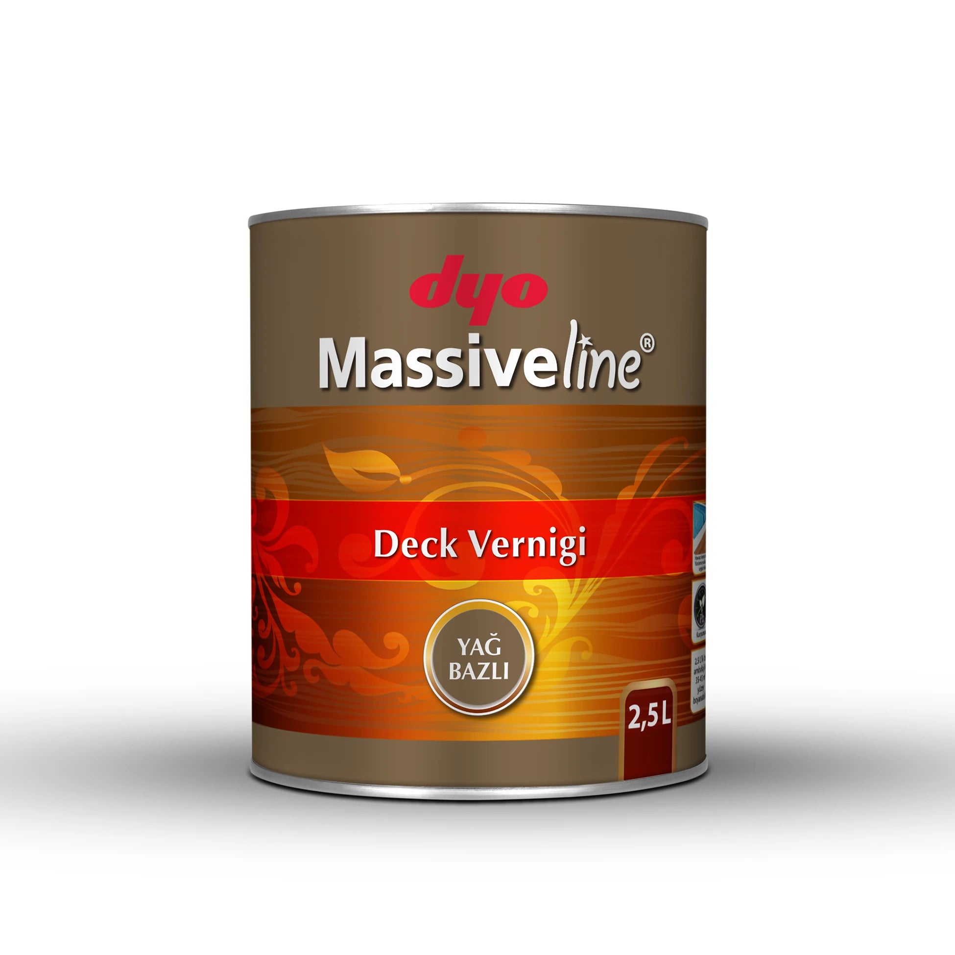 Massiveline Yağ Bazlı Deck Verniği Galon (2,5 lt)