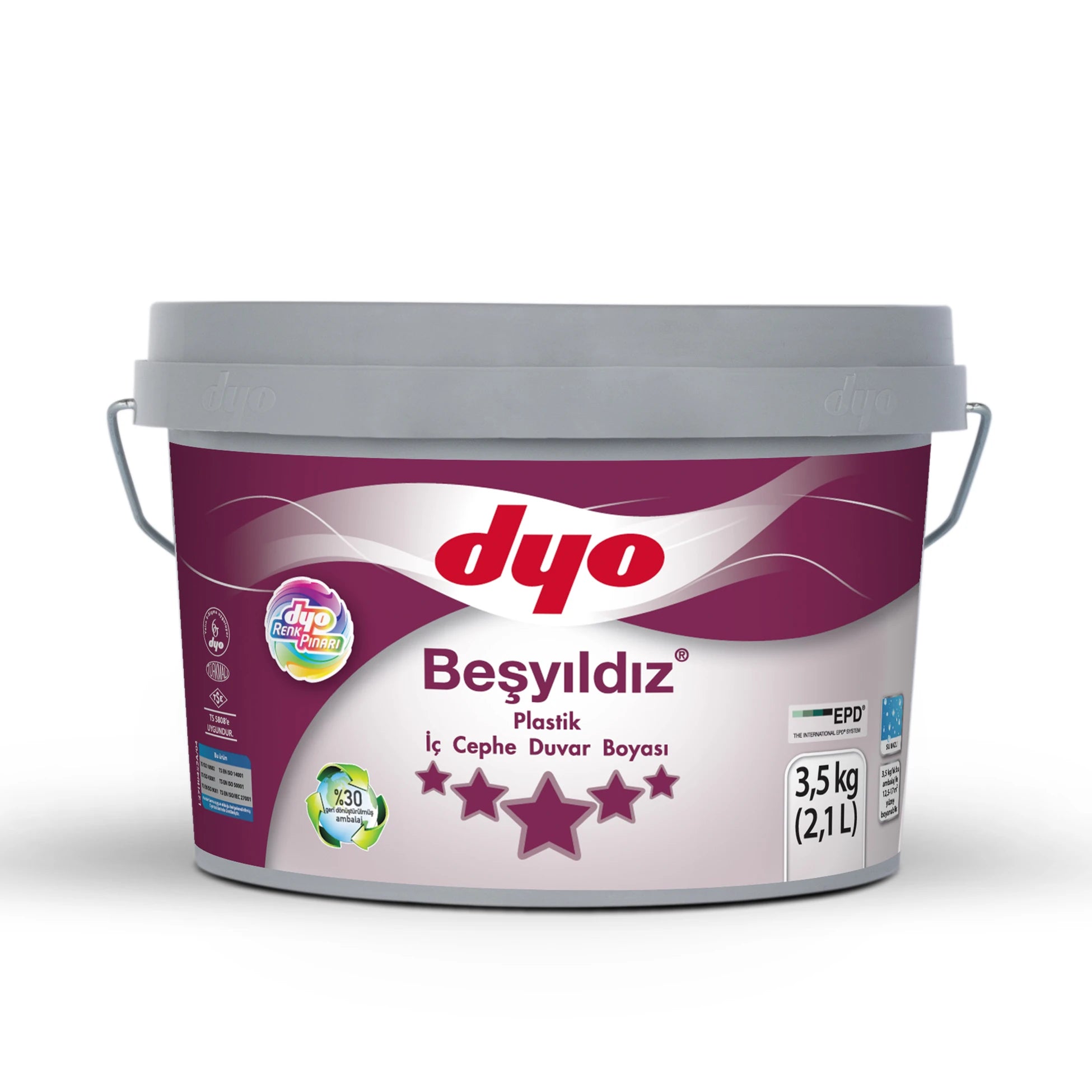 Beşyıldız Plastik Baz A Galon (3,5 kg)