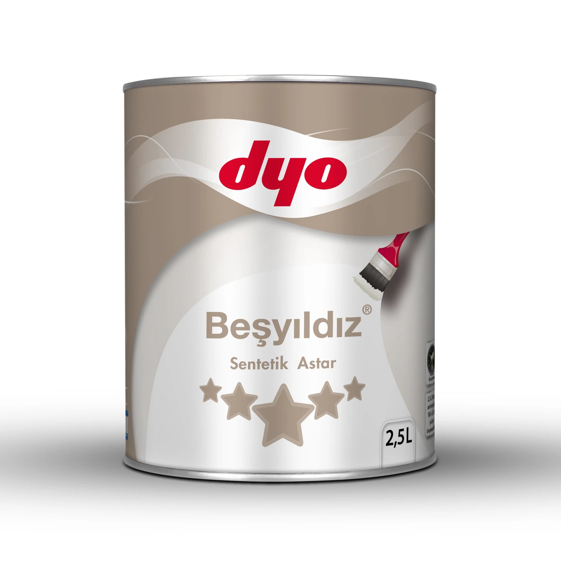 Beşyıldız Sentetik Astar Galon (2,5 lt)