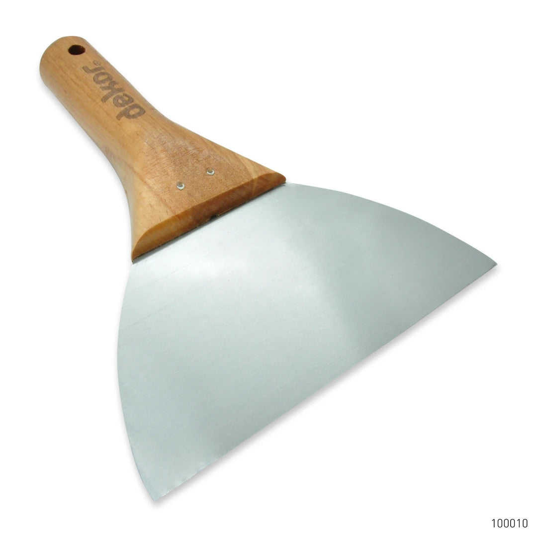 Macun Ispatulası Ahşap Saplı Yay Çeliği 18 cm